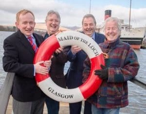  Mike Cantlay OBE (VisitScotland), Iain Robertson (LLSC), Neil Patterson (OSD), and Jimmie Macgregor (writer and broadcaster) [Paul Saunders Photography]