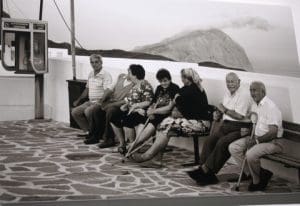 Scene on the island of Anafi. By Theodora Symeonoglou.