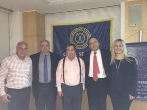 l to r: N. Dionysopoulos, E. Tsevdos, J. Kokarakis, C. Leontopoulos, A. Gerogiannaki