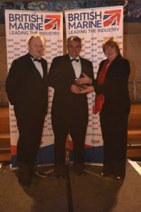 Training & Development - L-R Steve Caunter & Andy Wright Noss Marine Academy & Fiona Pankhurst British Marine