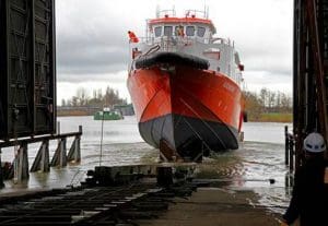 The launching