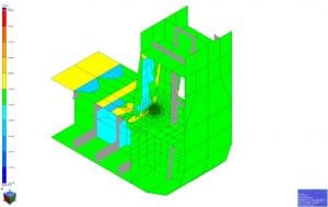Fine mesh modelling of local details and fatigue assessment
