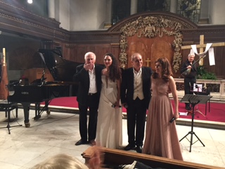 George Hatzinassios, Andri Antoniou, Fanis Mezinis and Elena Hadjiafxendi