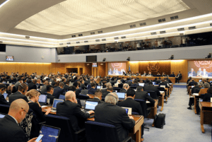 A view of the opening of MEPC