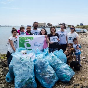 In northern Greece's Axios River cleanup!