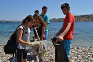 From the clean-up at Kardamyla, Chios