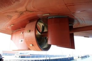 2016 Flanking rudders for pushers