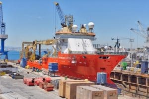 Normand Cutter at Gibdock