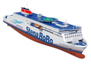 Stena Line’s RoPax ferries will set a new industry standard when it comes to operational performance, emissions and cost competitiveness (Credit: Stena Line).