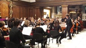 Youthful orchestral talent.