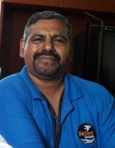 Manoj Joy, Sailors’ Society’s port chaplain in Chennai,