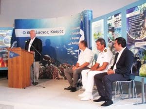 Mr D. Mitsatsos, Director General of HELMEPA 