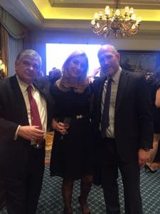 Lambros Chahalis, Paillette Paleologou and Nicholas Brown