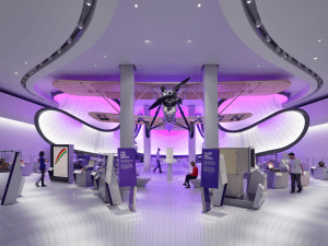 Winton Gallery designed by Zaha Hadid Architects, c. Nick Guttridge.
