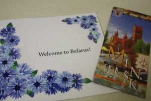 Brochures from Prime Tour and from Minsk Tourist Information Centre.